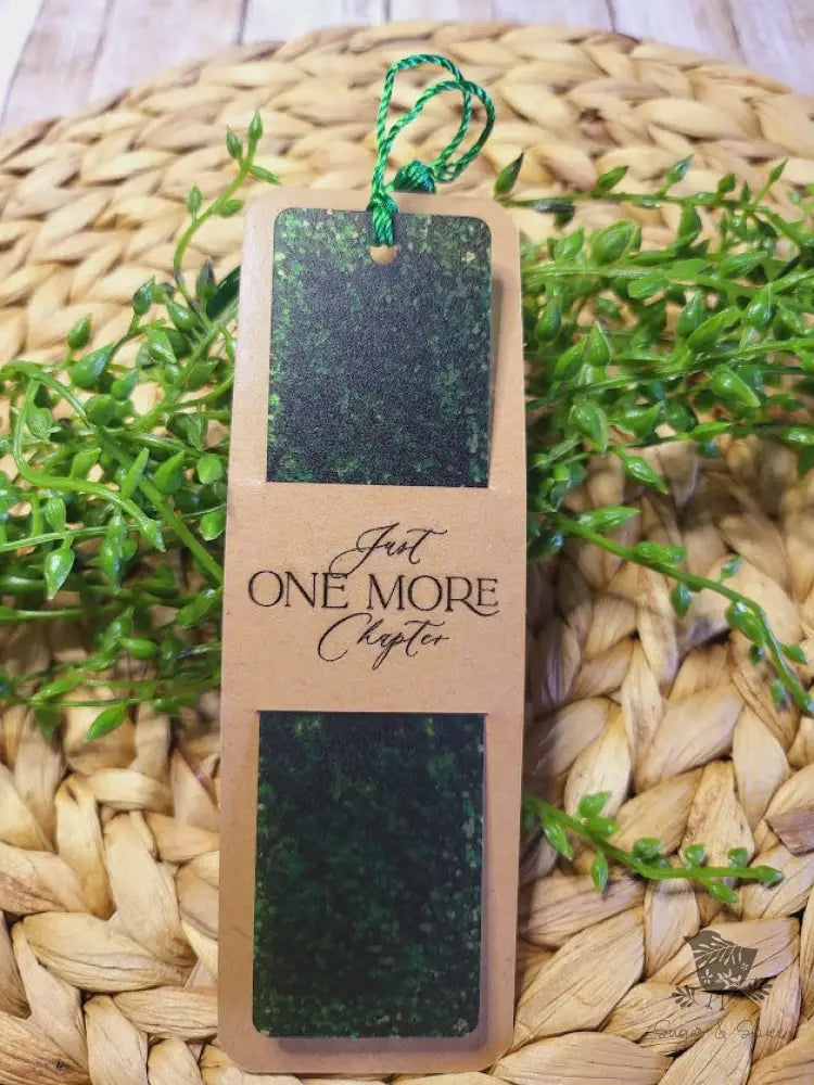 St Patricks Day Green Glitter Acrylic Bookmark - Premium Engraved Gifts from Sugar and Spice - Just $4.87! Shop now at Sugar and Spice Paper