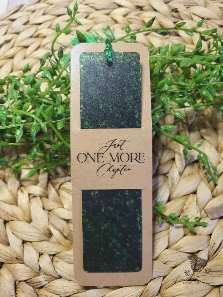 St Patricks Day Green Glitter Acrylic Bookmark Engraved Gifts
