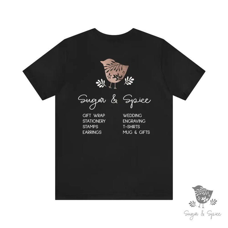 Sugar and Spice T-Shirt - Premium T-Shirt from Printify - Just $28.17! Shop now at Sugar and Spice Paper