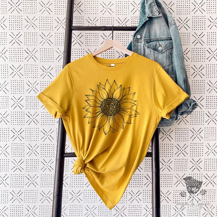 Sunflower Floral T-Shirt