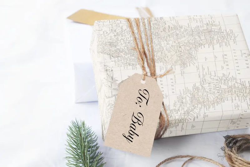 Vintage Map Wrapping Paper - Premium Craft Supplies & Tools > Party & Gifting > Packaging & Wrapping from Sugar and Spice Invitations - Just $26.10! Shop now at Sugar and Spice Paper