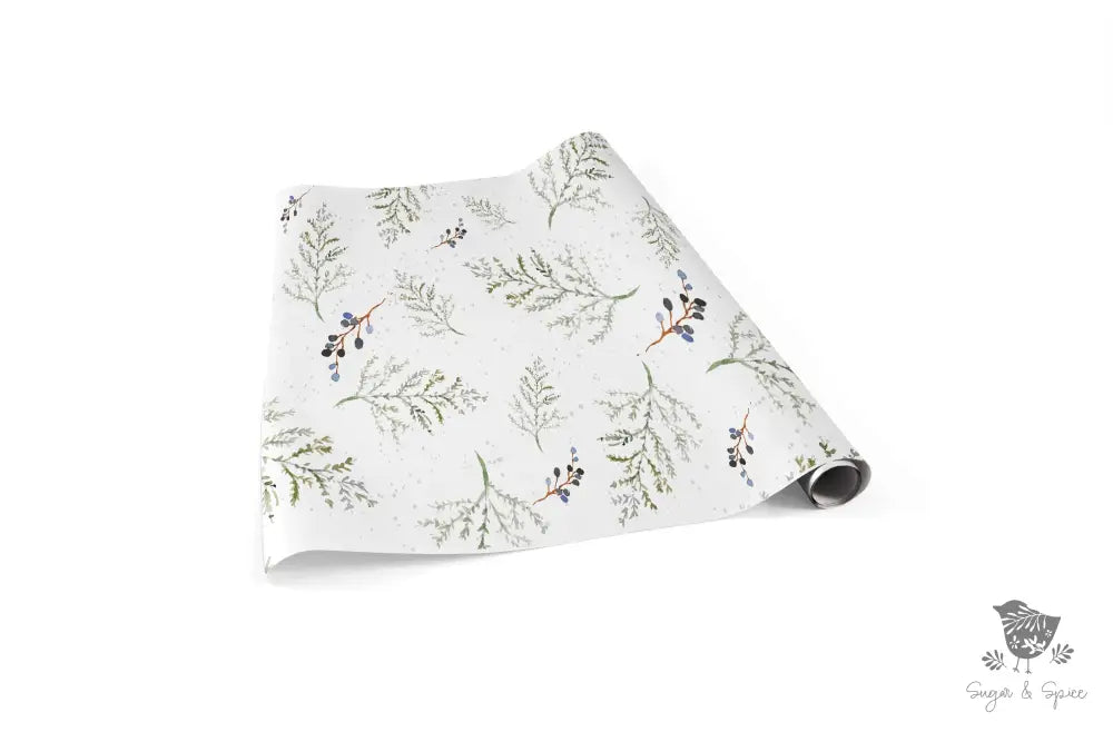 Winter Berry Wrapping Paper - Premium Craft Supplies & Tools > Party & Gifting > Packaging & Wrapping from Sugar and Spice Invitations - Just $26.10! Shop now at Sugar and Spice Paper