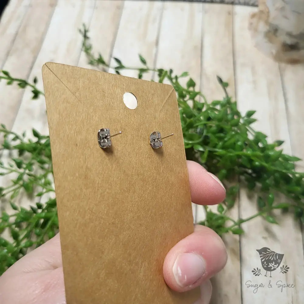 Wood Engraved Cowboy Hat Country Western Stud Earrings - Premium  from Sugar and Spice Invitations - Just $6! Shop now at Sugar and Spice Paper